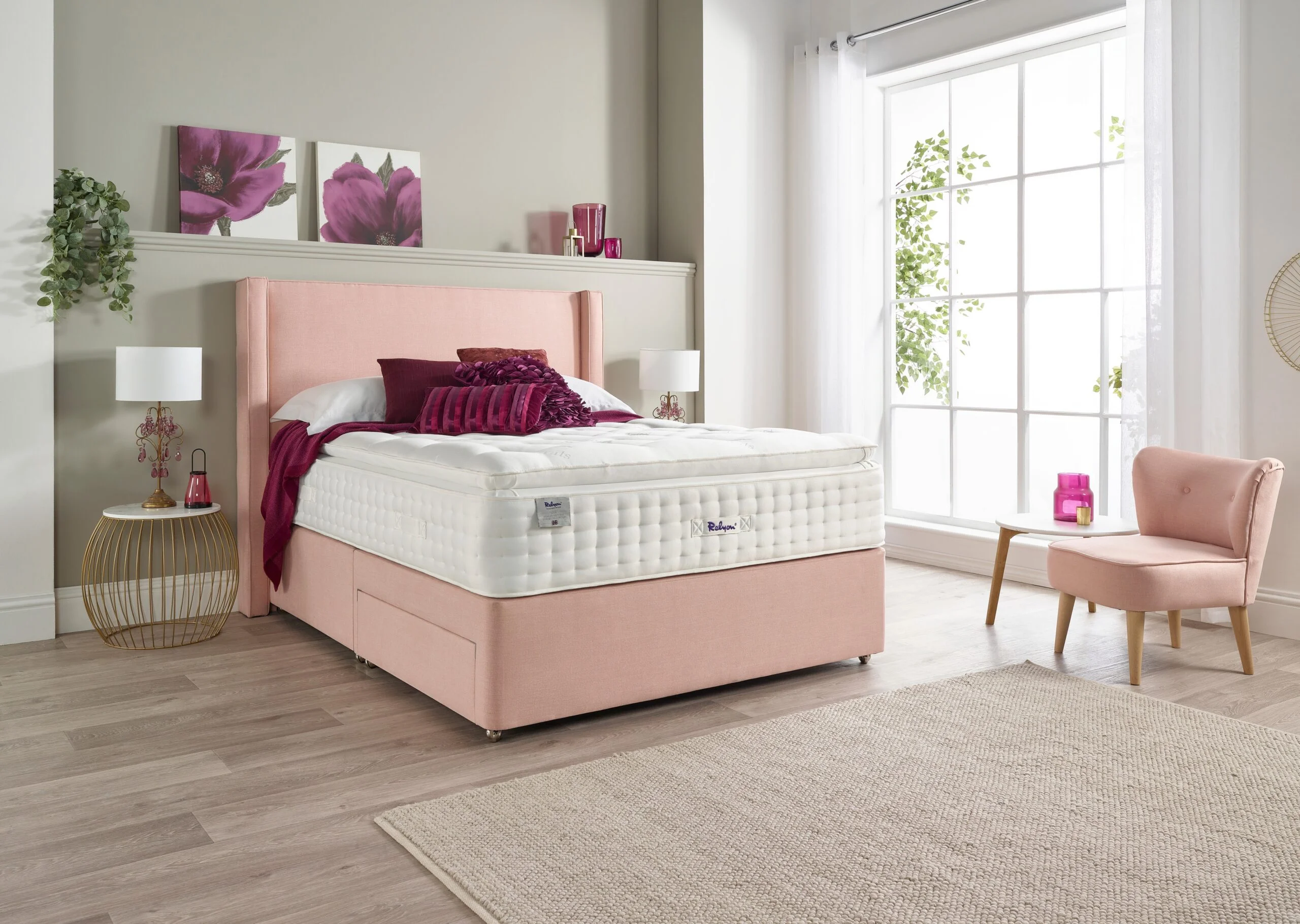 Relyon Henley Pillowtop 3000 Mattress Prices from E1019 www.meubles.ie 1 scaled 1