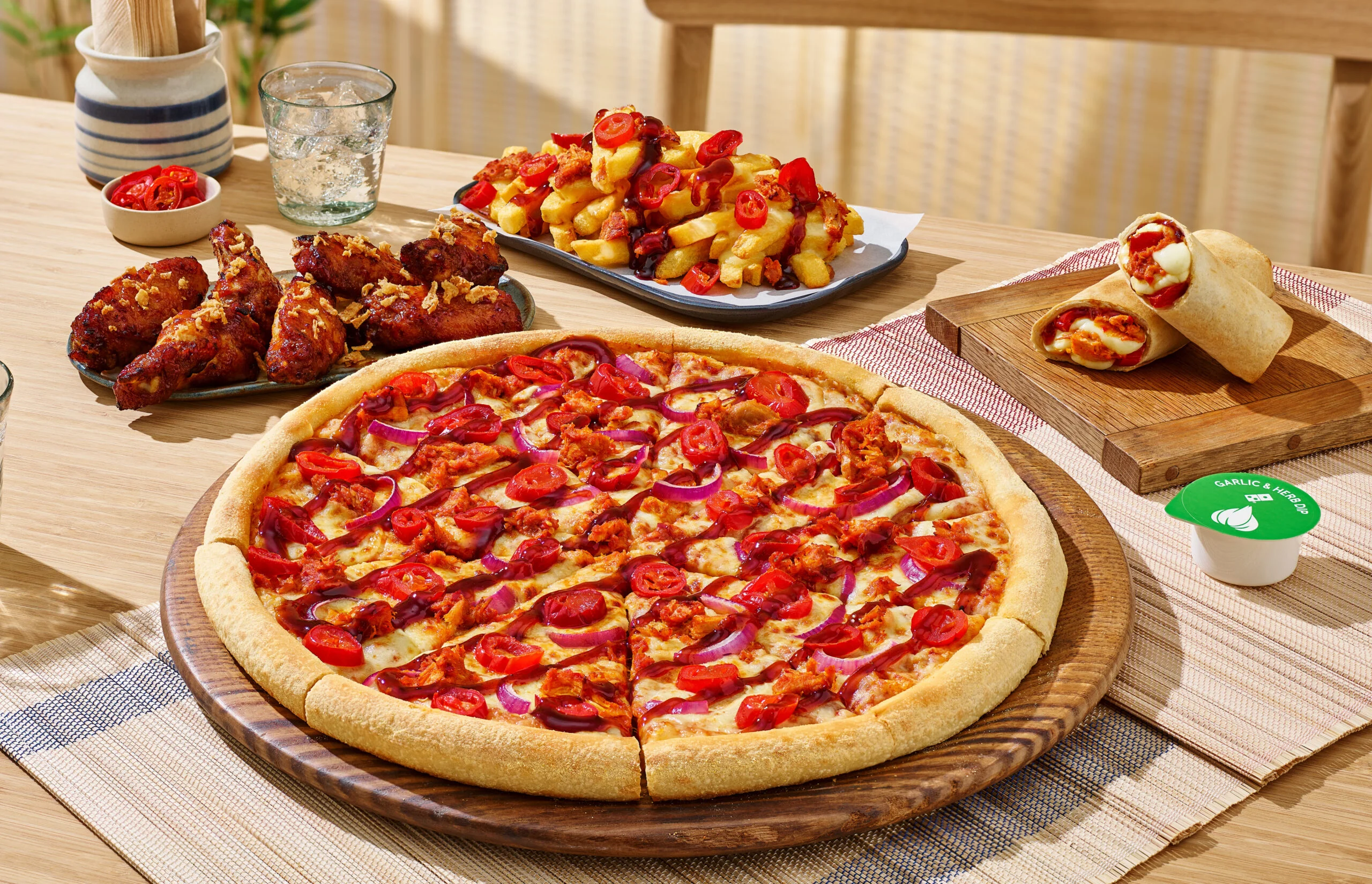 Dominos Korean BBQ Chicken Range scaled 1