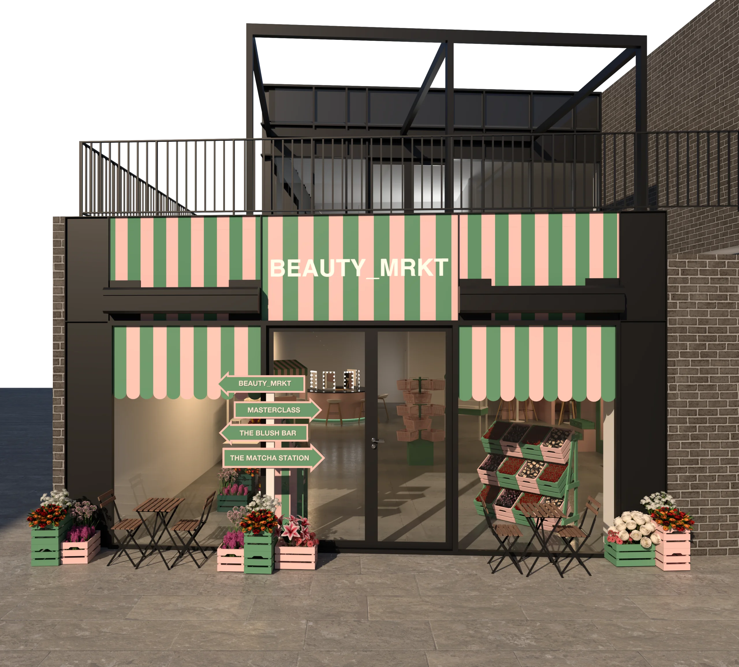 Dundrum Town Centre Beauty MRKT Render scaled